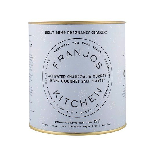 Pregnancy Crackers - Activated Charcoal & Salt Flakes