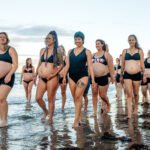Beach Walk Photoshoot of Pregnant Mamas