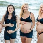 Four Pregnancy Women Photoshoot at Beach